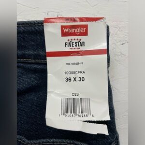 NWT Wrangler Performance Series Straight Fit Jeans, Size 36X30